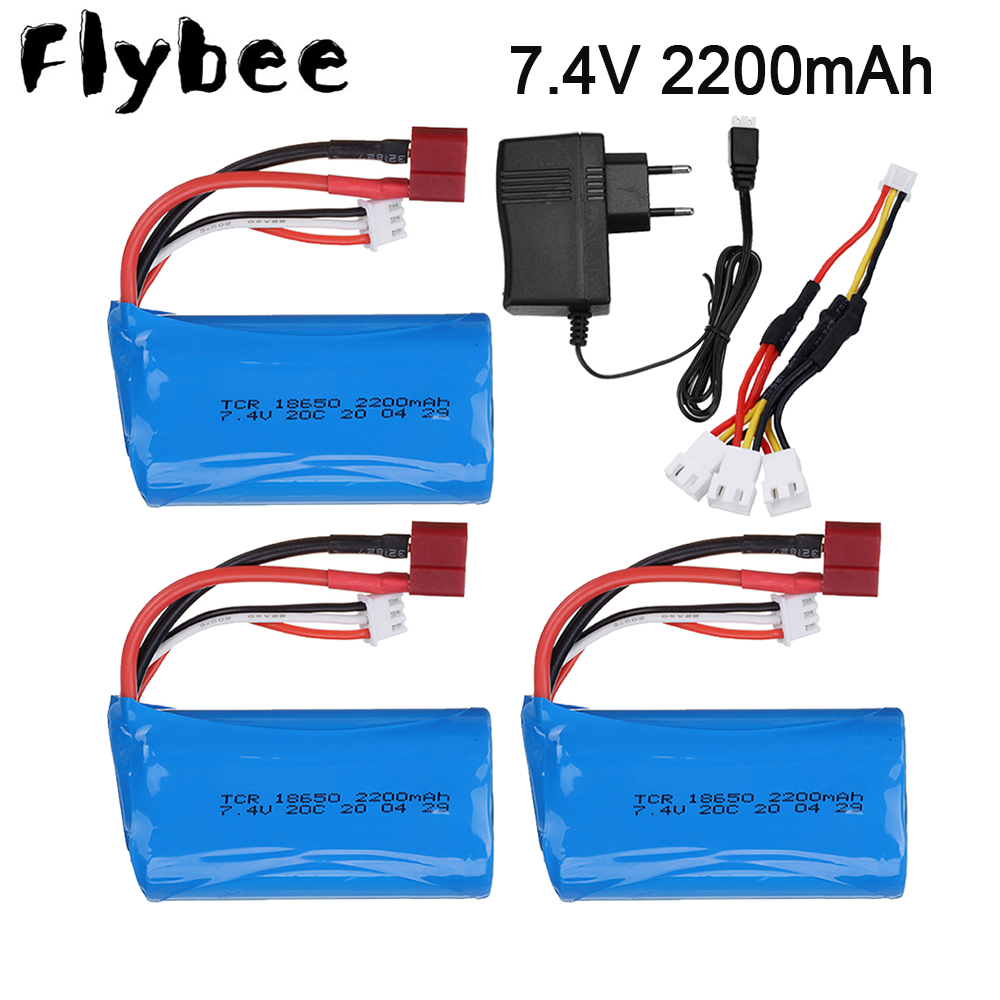 Rc Hobby Rc - 7,4 v 2200mah 7,4 lipo batery