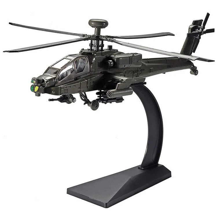 Rc Helicopter Hobby Grade - 1/32 Maßstab Apache Hubschrauber Druckguss Legierung