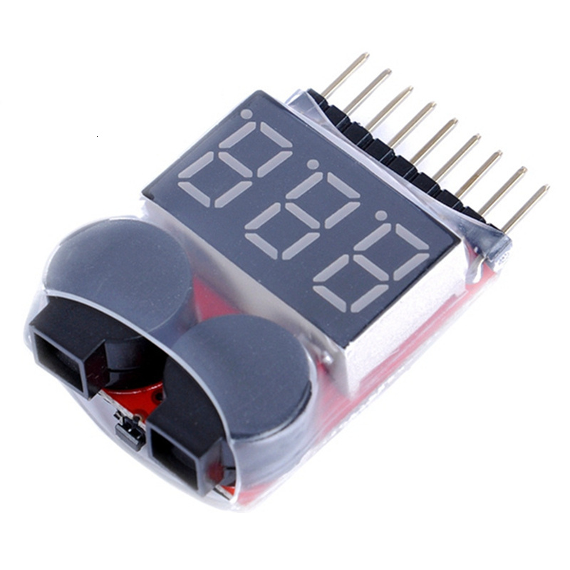 Rc Hobby Wholesale - Für 1S/2s/3s/4s/5s/6s/7s/8s Niederspannung Summer Alarm Lipo