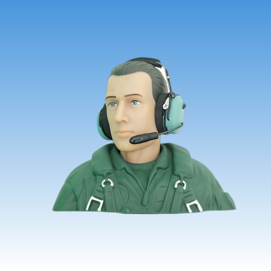 Rc Hobby Online - Pilotenfigur Spielzeugmodell für Turbinen-RC-Flugzeug RC-Hobbyfigur mit