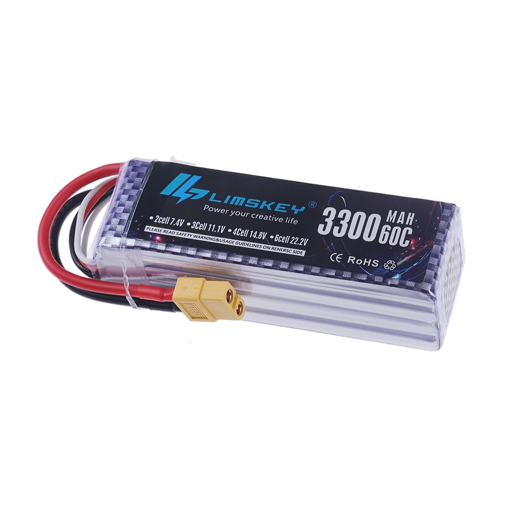 4S LiPo Akku 14,8V 3300mAh 60C – Rc Hobby Rc Bewertung und Preis
