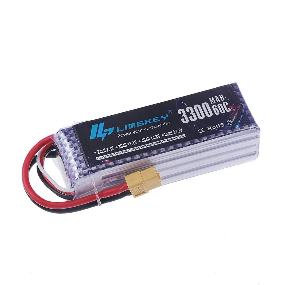 4S LiPo Akku 14,8V 3300mAh 60C – Rc Hobby Rc Bewertung und Preis