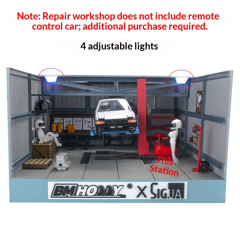 BM HOBBY 1/24 Maßstab RC Auto  – Rc Hobby Garage Bewertung und Preis