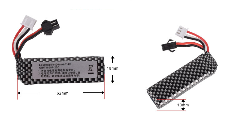 7,4 V 1400 mAh 25 °C 501855    – Rc Hobby Rc Bewertung und Preis